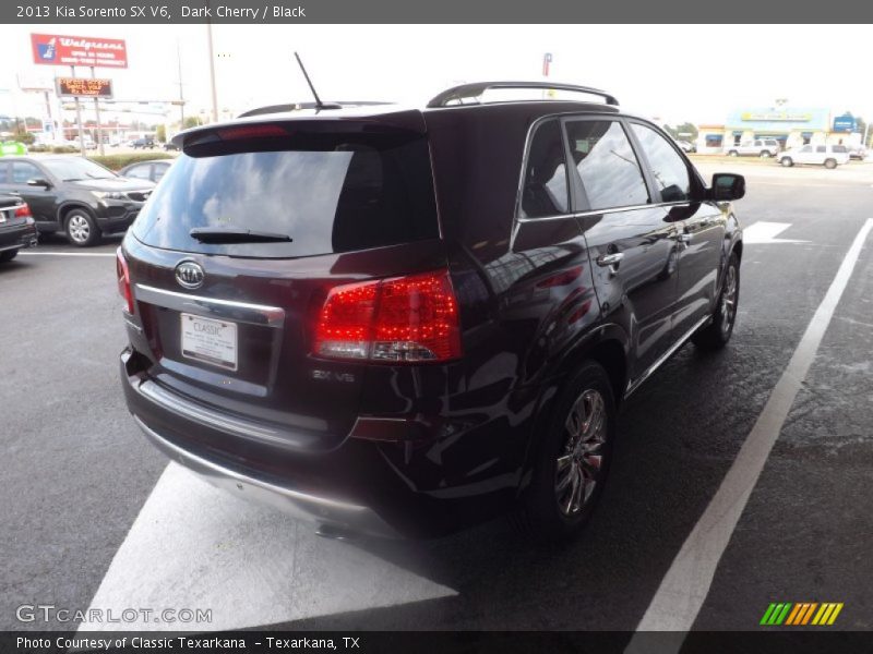 Dark Cherry / Black 2013 Kia Sorento SX V6