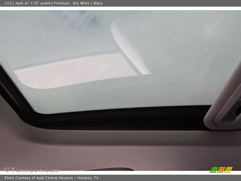 Ibis White / Black 2012 Audi A7 3.0T quattro Premium
