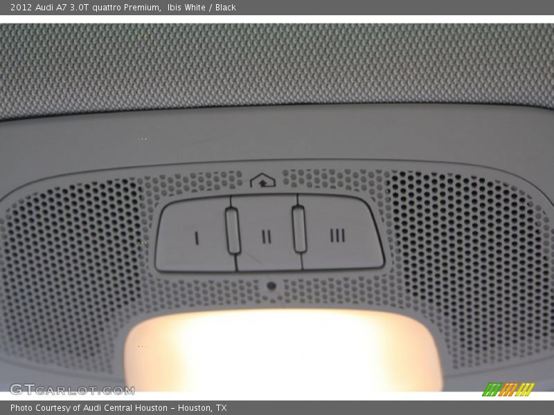 Controls of 2012 A7 3.0T quattro Premium