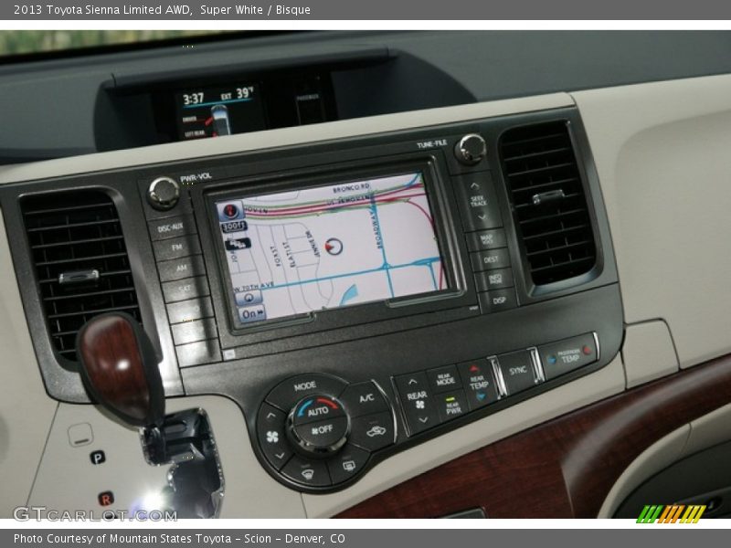 Super White / Bisque 2013 Toyota Sienna Limited AWD