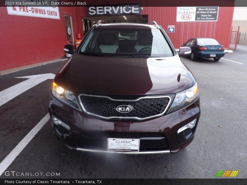 Dark Cherry / Black 2013 Kia Sorento SX V6