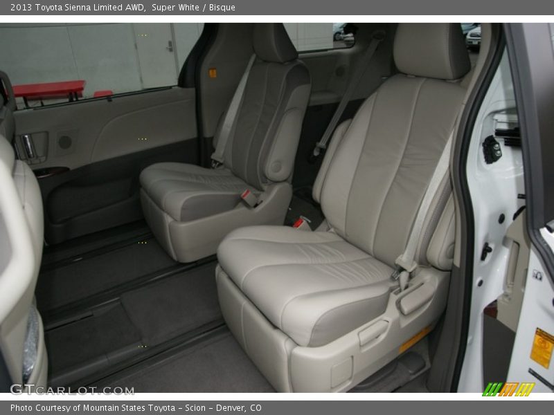 Super White / Bisque 2013 Toyota Sienna Limited AWD