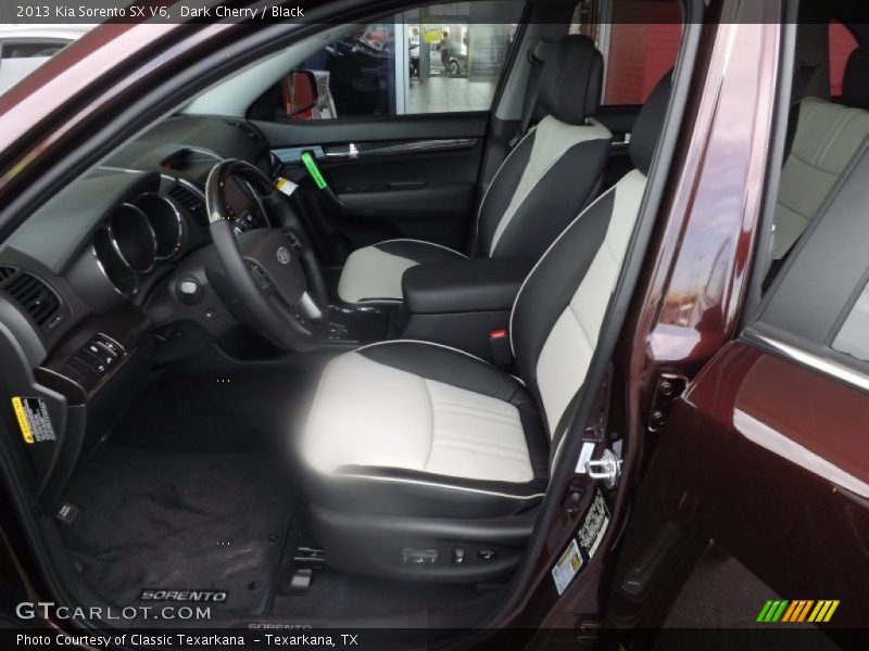  2013 Sorento SX V6 Black Interior