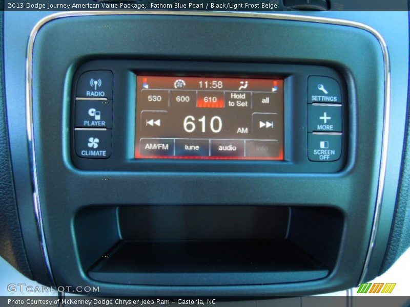 Controls of 2013 Journey American Value Package
