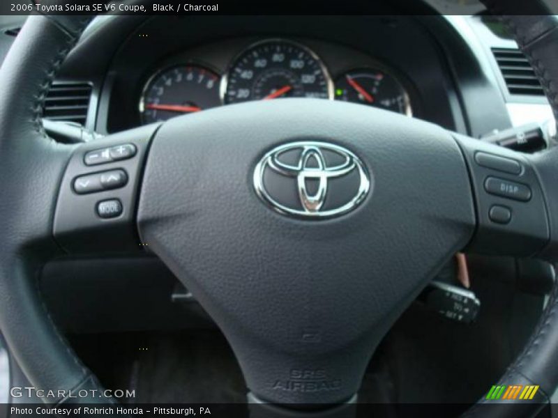 Black / Charcoal 2006 Toyota Solara SE V6 Coupe