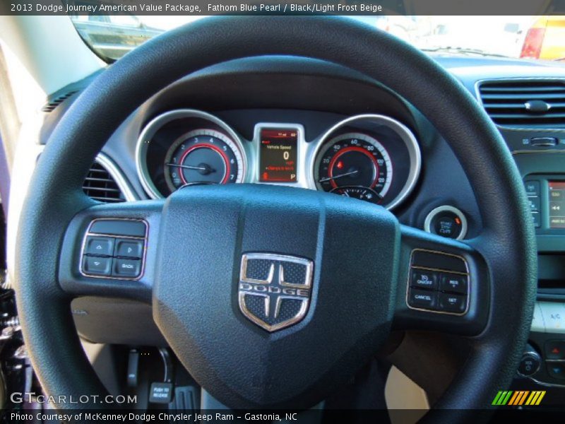  2013 Journey American Value Package Steering Wheel