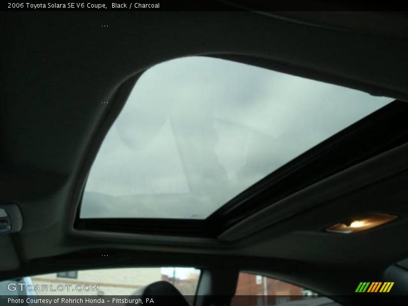 Black / Charcoal 2006 Toyota Solara SE V6 Coupe
