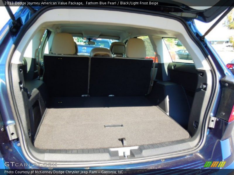  2013 Journey American Value Package Trunk