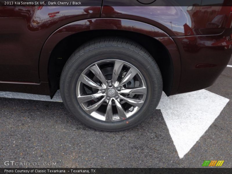 Dark Cherry / Black 2013 Kia Sorento SX V6