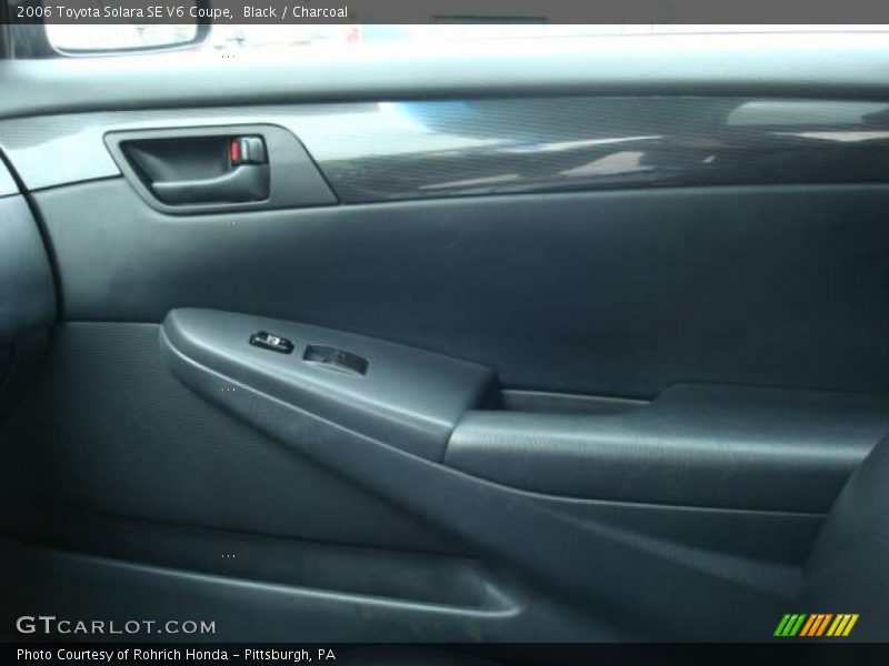 Black / Charcoal 2006 Toyota Solara SE V6 Coupe