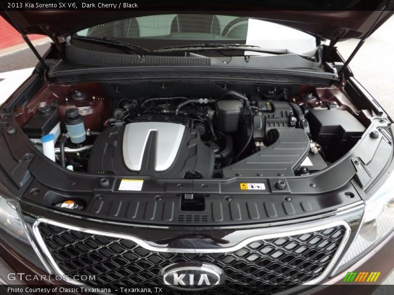 Dark Cherry / Black 2013 Kia Sorento SX V6