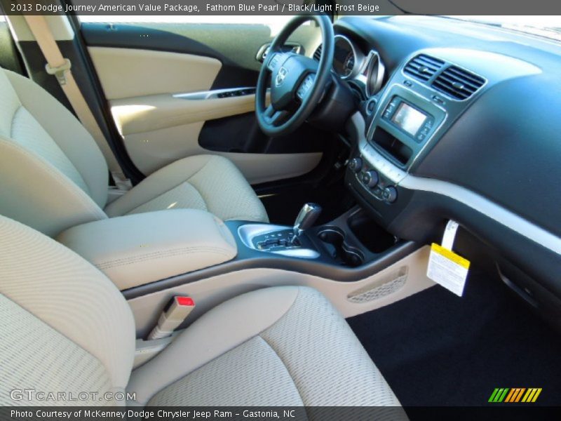  2013 Journey American Value Package Black/Light Frost Beige Interior