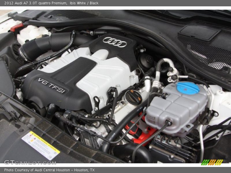  2012 A7 3.0T quattro Premium Engine - 3.0 Liter TFSI Supercharged DOHC 24-Valve VVT V6
