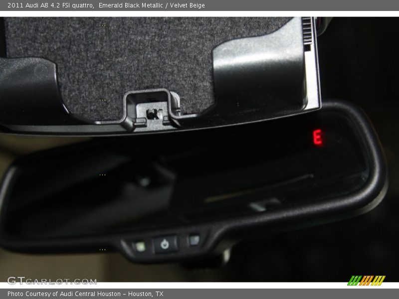 Emerald Black Metallic / Velvet Beige 2011 Audi A8 4.2 FSI quattro