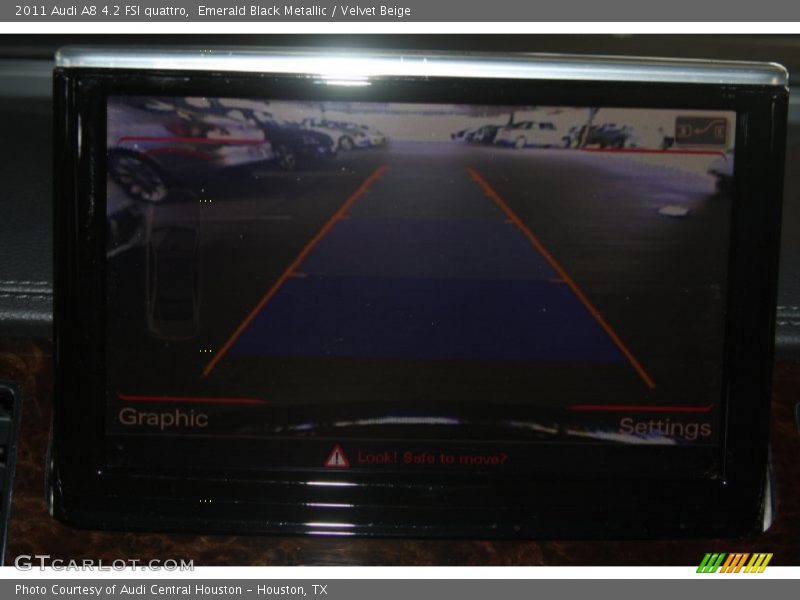 Emerald Black Metallic / Velvet Beige 2011 Audi A8 4.2 FSI quattro
