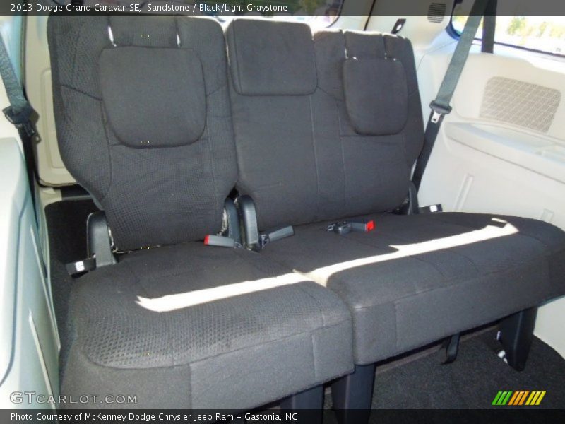 Sandstone / Black/Light Graystone 2013 Dodge Grand Caravan SE