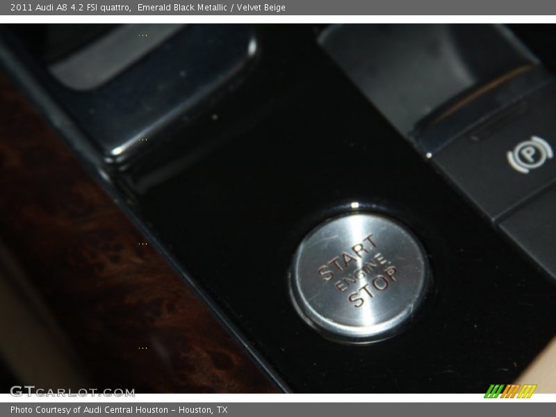 Emerald Black Metallic / Velvet Beige 2011 Audi A8 4.2 FSI quattro