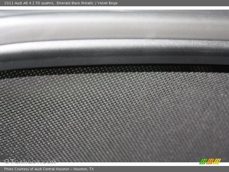 Emerald Black Metallic / Velvet Beige 2011 Audi A8 4.2 FSI quattro