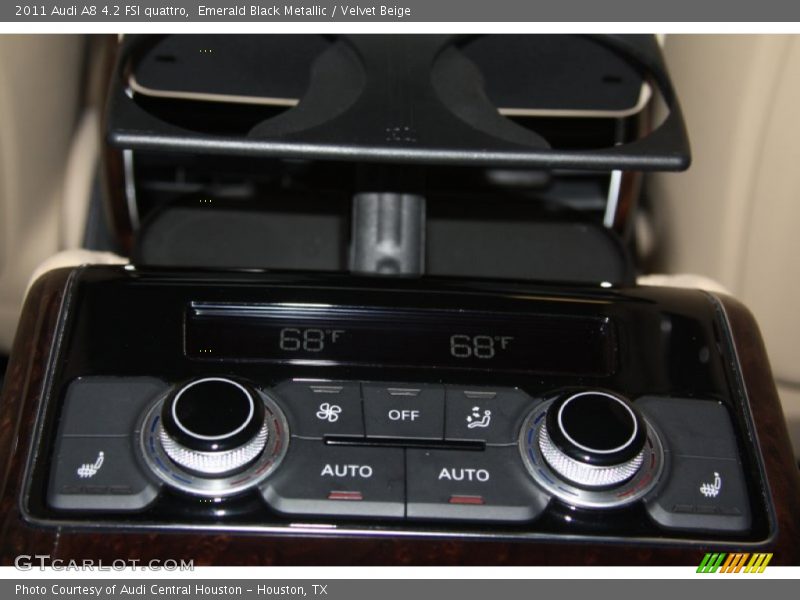 Emerald Black Metallic / Velvet Beige 2011 Audi A8 4.2 FSI quattro