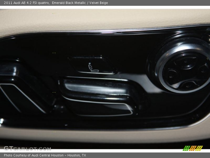Emerald Black Metallic / Velvet Beige 2011 Audi A8 4.2 FSI quattro