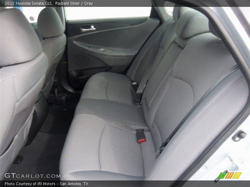 Radiant Silver / Gray 2012 Hyundai Sonata GLS