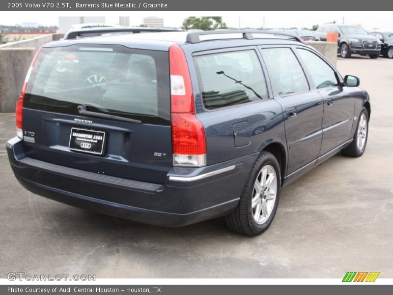 Barrents Blue Metallic / Graphite 2005 Volvo V70 2.5T