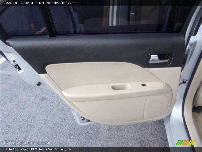 Silver Frost Metallic / Camel 2006 Ford Fusion SE