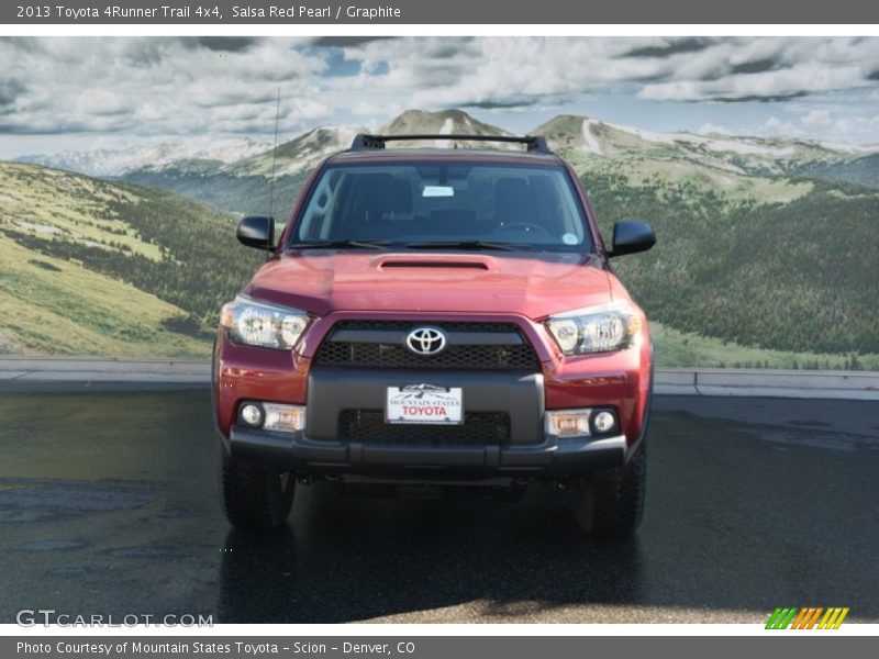Salsa Red Pearl / Graphite 2013 Toyota 4Runner Trail 4x4