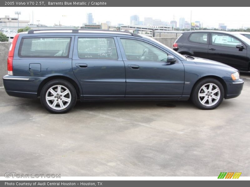 Barrents Blue Metallic / Graphite 2005 Volvo V70 2.5T