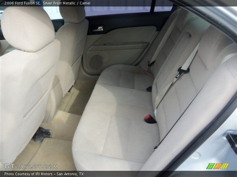 Silver Frost Metallic / Camel 2006 Ford Fusion SE