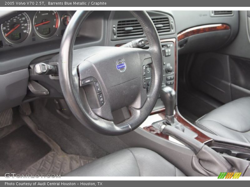 Barrents Blue Metallic / Graphite 2005 Volvo V70 2.5T