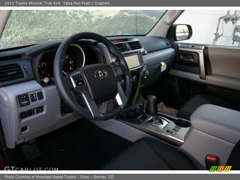 Salsa Red Pearl / Graphite 2013 Toyota 4Runner Trail 4x4