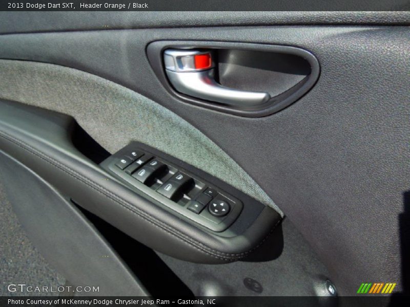 Controls of 2013 Dart SXT