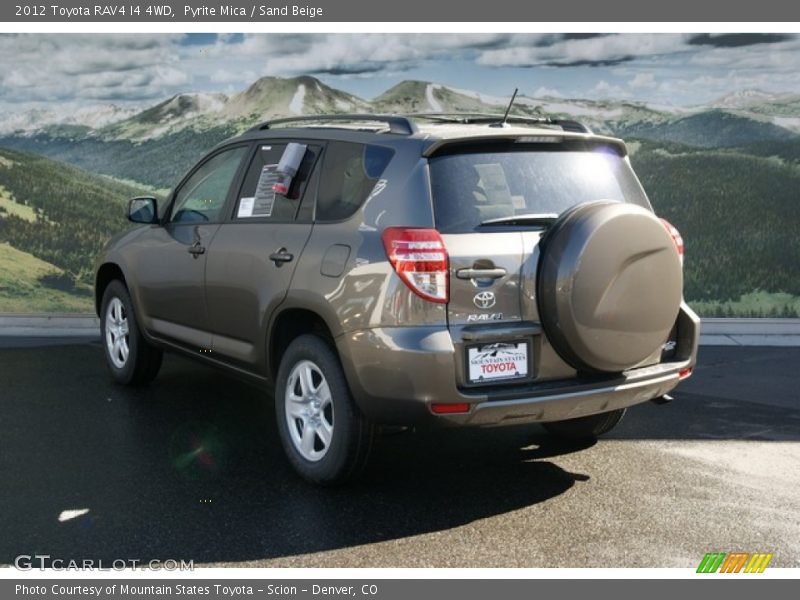 Pyrite Mica / Sand Beige 2012 Toyota RAV4 I4 4WD