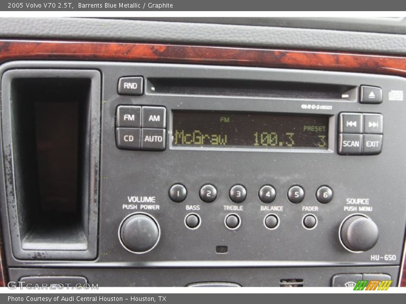 Audio System of 2005 V70 2.5T