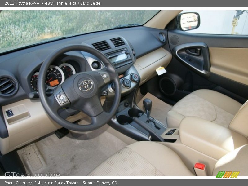 Pyrite Mica / Sand Beige 2012 Toyota RAV4 I4 4WD