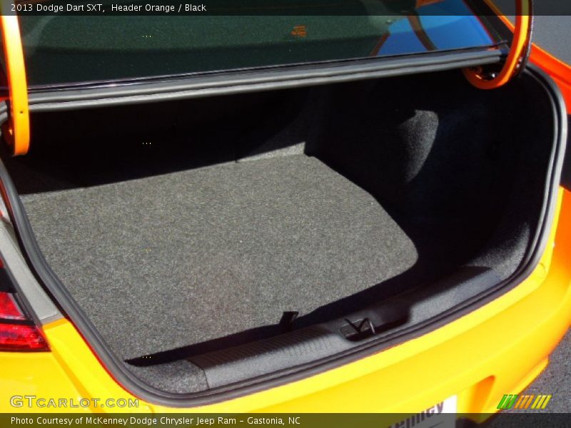 Header Orange / Black 2013 Dodge Dart SXT