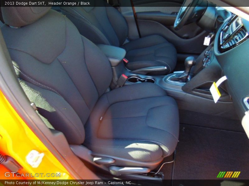 Header Orange / Black 2013 Dodge Dart SXT