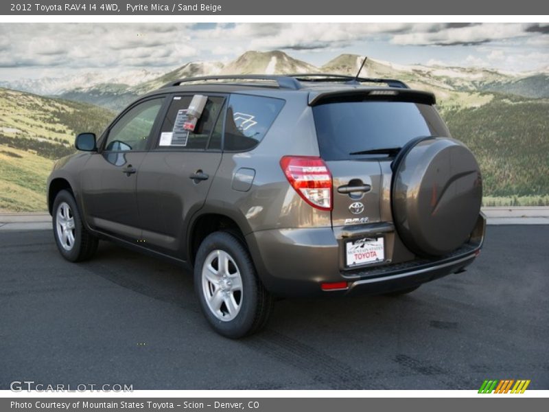 Pyrite Mica / Sand Beige 2012 Toyota RAV4 I4 4WD