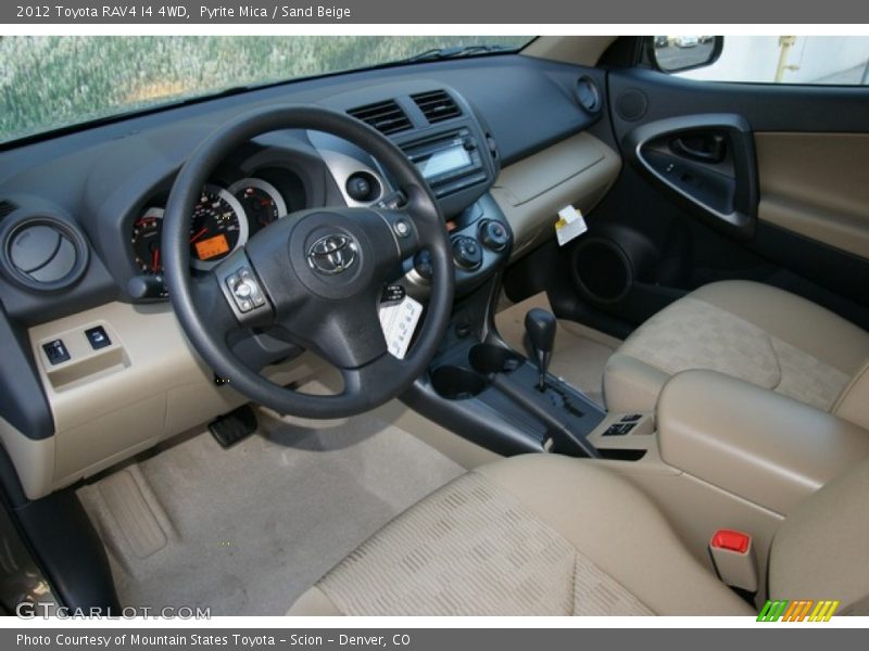 Pyrite Mica / Sand Beige 2012 Toyota RAV4 I4 4WD
