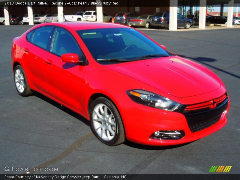 Front 3/4 View of 2013 Dart Rallye