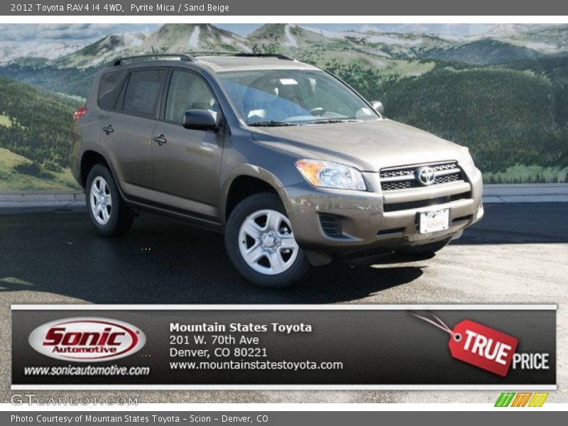 Pyrite Mica / Sand Beige 2012 Toyota RAV4 I4 4WD