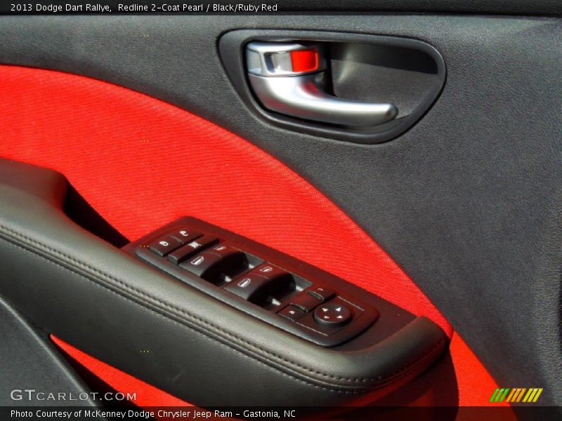 Redline 2-Coat Pearl / Black/Ruby Red 2013 Dodge Dart Rallye
