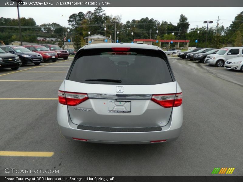 Alabaster Silver Metallic / Gray 2013 Honda Odyssey EX-L