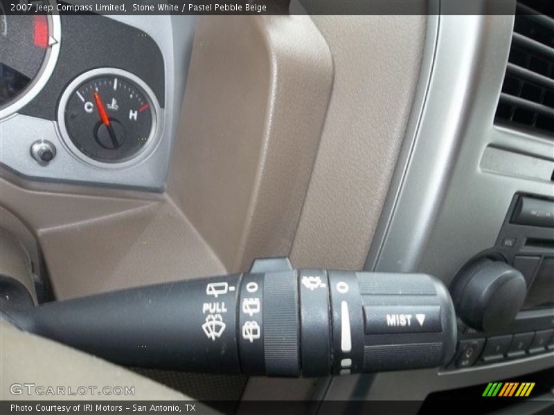 Stone White / Pastel Pebble Beige 2007 Jeep Compass Limited