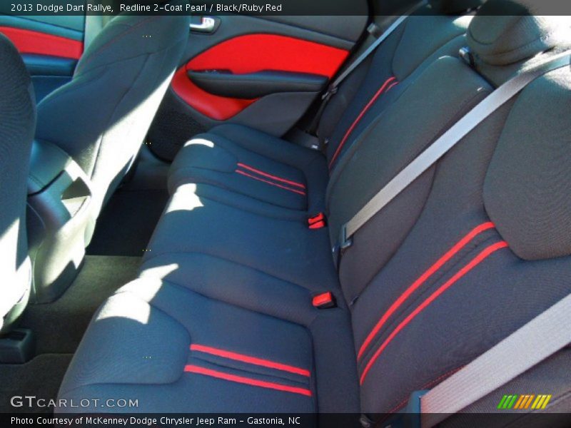 Rear Seat of 2013 Dart Rallye