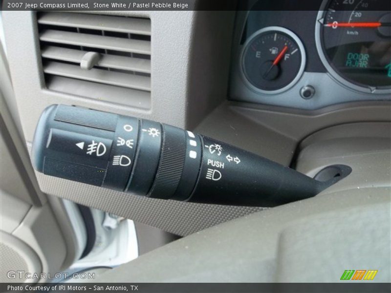 Stone White / Pastel Pebble Beige 2007 Jeep Compass Limited