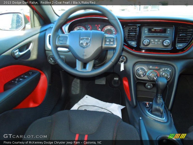Dashboard of 2013 Dart Rallye