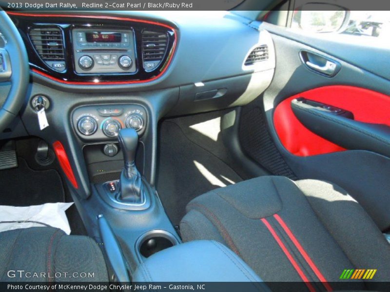 Redline 2-Coat Pearl / Black/Ruby Red 2013 Dodge Dart Rallye