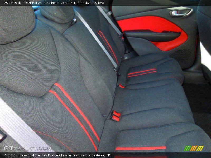 Redline 2-Coat Pearl / Black/Ruby Red 2013 Dodge Dart Rallye